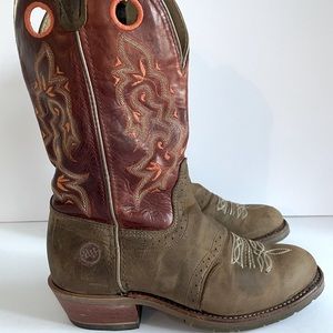 Double H Boot 12” Buckaroo Boots (SIZE 9) Tag says 9.5 but fits like a 9